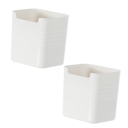 FRCOLOR 2 Stücke Kunststoff Make Up Lagerung Halter Verstellbarer Desktop Organizer für Kosmetik Kleinteile Organizer für Schminktisch und Büro Transparent für Make Up und Bürobedarf von FRCOLOR