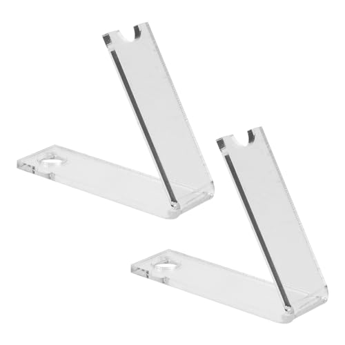 FRCOLOR 2st Elektrischer Zahnbürstenhalter Make-up-aufbewahrungsorganisator Besonders Klarer Make-up-pinselhalter Nagelmonomerschale Besteck Süßer Stifthalter Monitor Tür Acryl Transparent von FRCOLOR