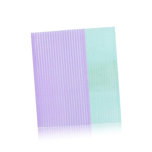 FRCOLOR 2 Stück Haarfransen-aufkleber – Haarstab Haarspange Haarspangen Zum Stylen Metallfreies Gummiband Für Pferdeschwänze von FRCOLOR