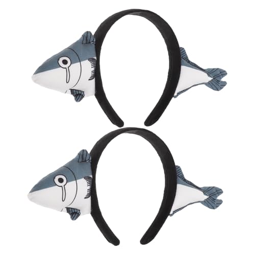 FRCOLOR 2stücke Lustige Party Haarreifen Für Junge Mädchen Geburtstagsfeiern Cosplay Stirnbänder Kopfbedeckungen Kinderkopfschmuck Kreative Festival Hoops von FRCOLOR