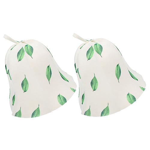 FRCOLOR 2stücke Filz Sauna Hut Tragbar Wiederverwendbar Sauna Kopf Abdeckung Für Damen Badezimmer-duschhut Atmungsaktiv Leichte Filzhüte FRCOLOR 2stücke Filz Sauna Hut Tragbar Wiederverwendbar Sauna Kopf Abdeckung Für Damen Badezimmer-duschhut Atmungsaktiv Leichte Filzhüte von FRCOLOR