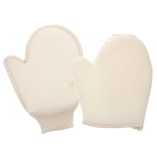 FRCOLOR 2stücke Duschhandschuh Aus Sisal Peelinghandschuhe Für Damen Reinigungshandschuhe Handschrubber Für Dusche Hautpeeling Spa-handschuhe Für Badeutensilien Badehandschuhe Aus von FRCOLOR
