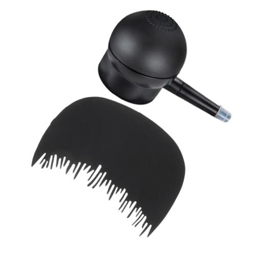 FRCOLOR 2stücke Haarfaser-sprühflasche Mit Applikator Für Haarvolumen Haaransatz-verdichtungswerkzeug Haarfaserspray-düse Für Männer Und Frauen Einfach Anzuwendende Haaraufbau-sprühpumpe von FRCOLOR