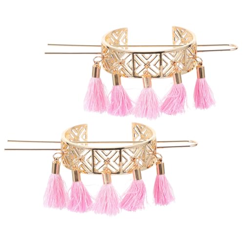 FRCOLOR 2stücke Haarnadeln Mit Quasten Und Blumenverzierung Für Und Mädchen Stilvolle Haaraccessoires Für Trendige Frisuren FRCOLOR 2stücke Haarnadeln Mit Quasten Und Blumenverzierung Für Und Mädchen Stilvolle Haaraccessoires Für Trendige Frisuren von FRCOLOR