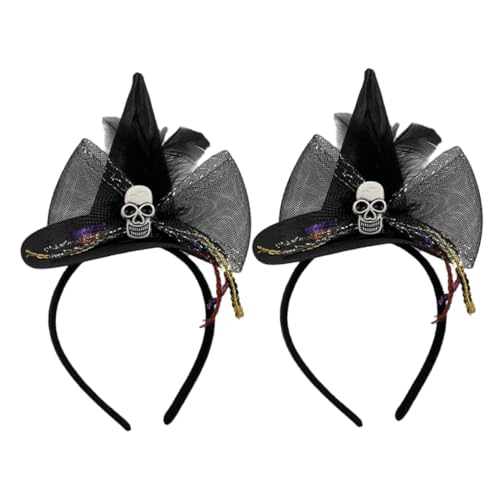 FRCOLOR 2stücke Halloween-hexenhut-stirnband Haarreifen Für Halloween-kostüm Langlebiger Kopfschmuck Mit Dekorativem Hut-design Für Partys Und Festivals FRCOLOR 2stücke Halloween-hexenhut-stirnband Haarreifen Für Halloween-kostüm Langlebiger Kopfschmuck Mit Dekorativem Hut-design Für Partys Und Festivals von FRCOLOR
