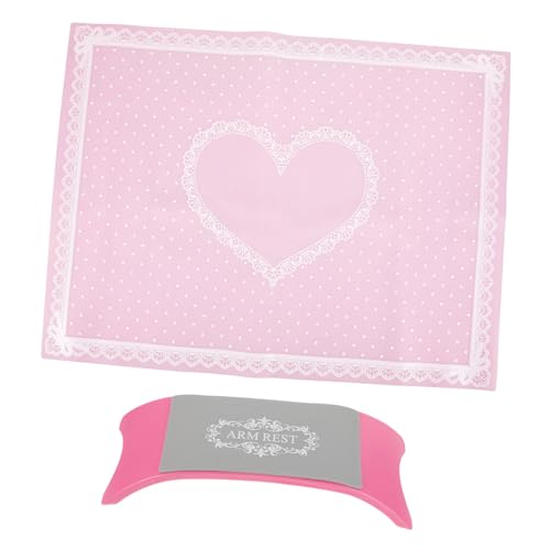 FRCOLOR 2 Stück Silikon Handkissen Waschbare Arm Kissen Für Maniküre Handgelenk Ruhepolster Für Nagelpflege Und Heimgebrauch Rutschfest Rosa FRCOLOR 2 Stück Silikon Handkissen Waschbare Arm Kissen Für Maniküre Handgelenk Ruhepolster Für Nagelpflege Und Heimgebrauch Rutschfest Rosa von FRCOLOR