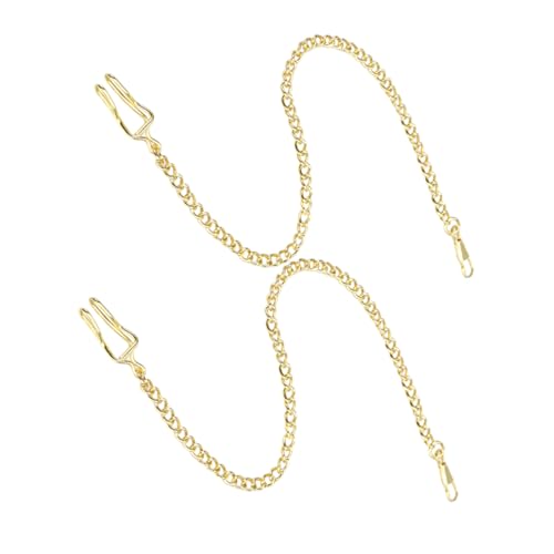 FRCOLOR 2stücke Kette Für Taschenuhren Taschenuhrkette Aus Halskette Für Herren Und Damen Handkette Uhrkette Taschenuhrketten Für Weste Und Geldbörse Uhrenzubehör FRCOLOR 2stücke Kette Für Taschenuhren Taschenuhrkette Aus Halskette Für Herren Und Damen Handkette Uhrkette Taschenuhrketten Für Weste Und Geldbörse Uhrenzubehör von FRCOLOR