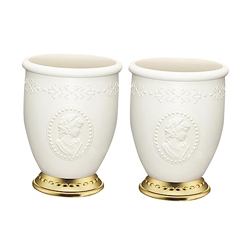 FRCOLOR 2stücke Kunststoff Stifthalter Europäischer Stil Pinselbehälter Schreibtisch Organizer Für Stifte Bleistifte Lineale Und Kleine Schreibwaren von FRCOLOR