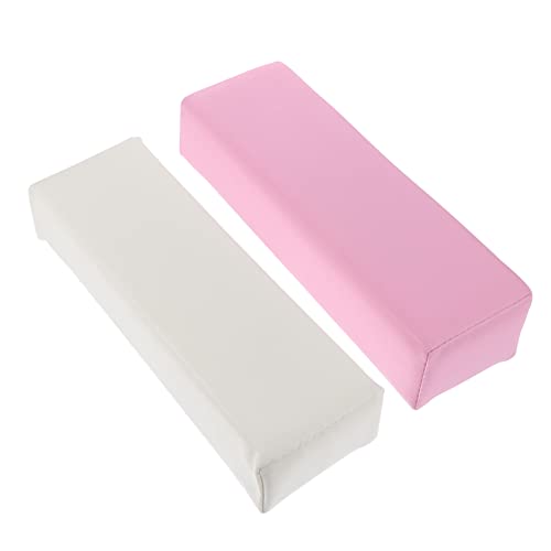 FRCOLOR 2stücke Nagelhandauflagen Leder Manikürekissen Komfortables Nailart-kissen Für Maniküre-zubehör Und Salontraining FRCOLOR 2stücke Nagelhandauflagen Leder Manikürekissen Komfortables Nailart-kissen Für Maniküre-zubehör Und Salontraining von FRCOLOR