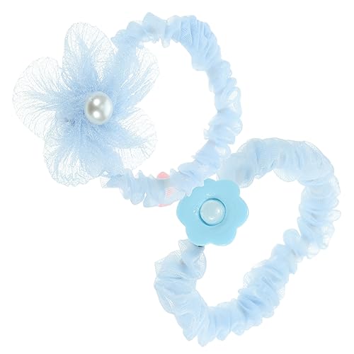 FRCOLOR 2stücke Haargummis Für Frauen Und Mädchen Süße Haarseile Und Haarbänder Elastische Pferdeschwanzhalter Und Kopfschmuck Für Alltag Und Partys von FRCOLOR