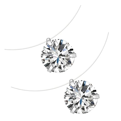 FRCOLOR 2stücke Transparent Fisch Draht Halsketten Mädchen Anhänger Mode Schmuck Für Alltag Beruf Reisen FRCOLOR 2stücke Transparent Fisch Draht Halsketten Mädchen Anhänger Mode Schmuck Für Alltag Beruf Reisen von FRCOLOR