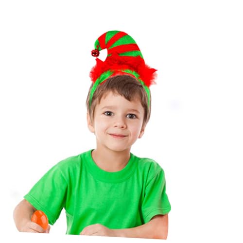 FRCOLOR 2stücke Weihnachts Haarreifen Mit Clown-haar Lustige Kopfbedeckung Für Feiern Und Aufführungen Kreative Accessoires Für Weihnachten Und Kostümpartys Zufälliger Stil von FRCOLOR