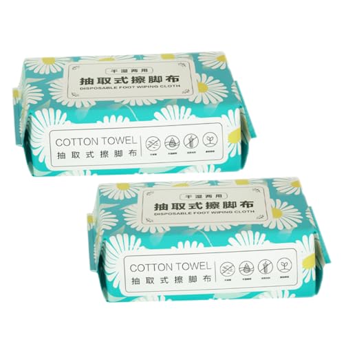 FRCOLOR 2taschen Einweg Fußtücher Saugfähige Fußpflege Handtücher Und Strapazierfähig Reinigungstücher Für Spa Und Pediküre Vielseitig Einsetzbar von FRCOLOR