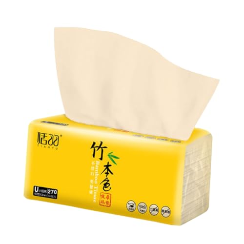FRCOLOR Einweg-Gesichtshandtuch 3 810 Blatt Handtuch Handtücher Serviette Bambus-gesichtstücher Gesichtsreinigungstuch Make-up-entferner-tuch Papierextraktion Nass Und Trocken von FRCOLOR