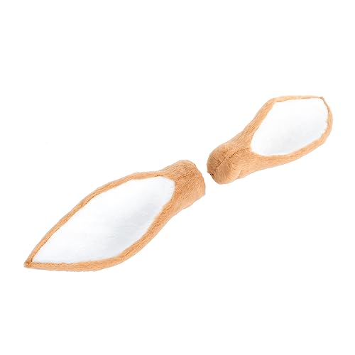 FRCOLOR 3 Paare Künstliche Hirschohren Kopfschmuck Diy Zubehör Geweih Stirnband Cosplay Haarspangen Für Haarspangen Mit Hirschohren Kopfschmuck Hirschohr Kunstfell von FRCOLOR