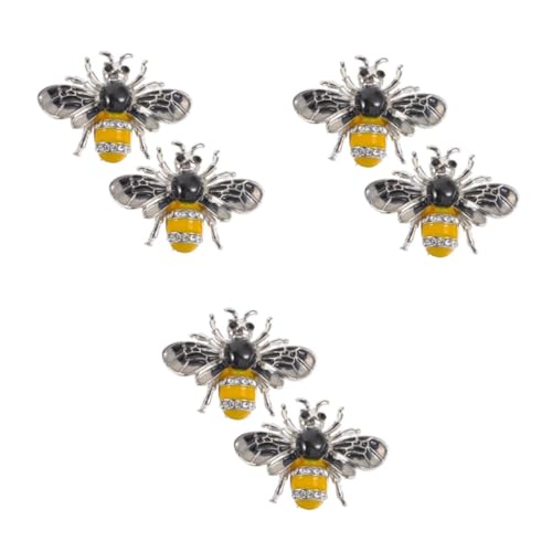 FRCOLOR 3 Sätze Bienen Broschen Für Damen Dekorative Anstecknadeln Modisches Kleidungsaccessoire Für Leicht Tragbar Langlebig Schals Hüte 2 Stück * 3 von FRCOLOR