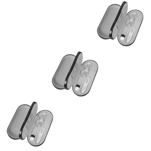 FRCOLOR 3 Sätze Doppellagiges Brillenetui Schauspiel Gläser Hartschalenetui Für Sonnenbrillen Doppelschicht - Brillen - Organizer Brillenetui Mit Doppeltem Verwendungszweck Fall Black Pu FRCOLOR 3 Sätze Doppellagiges Brillenetui Schauspiel Gläser Hartschalenetui Für Sonnenbrillen Doppelschicht - Brillen - Organizer Brillenetui Mit Doppeltem Verwendungszweck Fall Black Pu von FRCOLOR