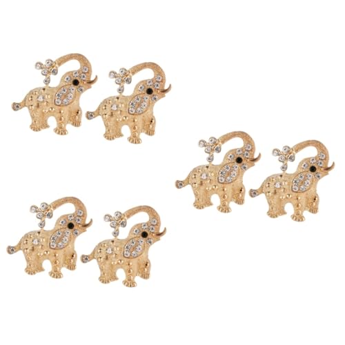 FRCOLOR 3 Sätze Elefantenbrosche Mit Schal Brosche Für Frauen Vielseitige Brust Pin Für Kleider Taschen Accessoires Muttertag 2 Stück * 3 von FRCOLOR