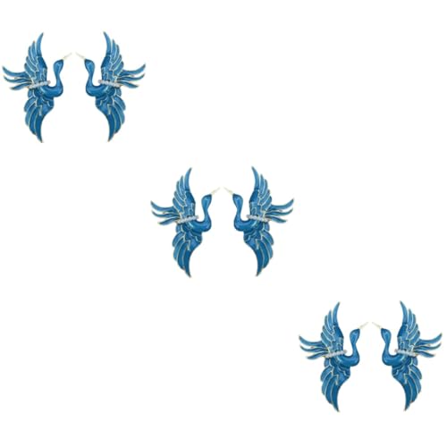 FRCOLOR 3 Sätze Faltbare Brosche Im Chinesischen Anstecknadeln Emaille Für Festlichkeiten Kleidung Accessoires Links Rechts 2 Stück * 3 von FRCOLOR