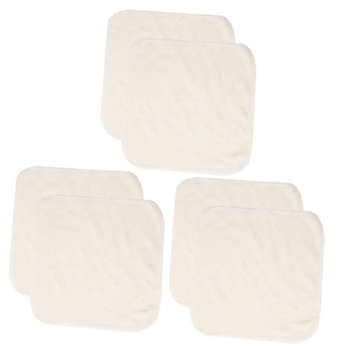 FRCOLOR 3 Sätze Gesichtsreinigungstuch Babytücher Gesichtsreinigungstücher Lumpen Küche Make-up-entferner-tücher Gesichtswaschtücher Kleine Duschtücher Bambusfaser Beige 2 Stück * 3 von FRCOLOR