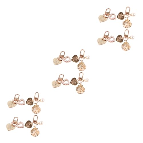 FRCOLOR 3 Sätze Kreatives Teiliges Herzmuschel Schlüsselanhänger Anhänger für Taschen Verschiedene Farben Leicht Robust Vielseitig Einsetzbar Schlüsselanhänger oder Handtaschen Dekoration FRCOLOR 3 Sätze Kreatives Teiliges Herzmuschel Schlüsselanhänger Anhänger für Taschen Verschiedene Farben Leicht Robust Vielseitig Einsetzbar Schlüsselanhänger oder Handtaschen Dekoration von FRCOLOR