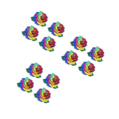 FRCOLOR 3 Sätze Teiliges Rosenbroschen Kreative Kleine Broschen Legierung Für Kleidung Taschen Eleganter Modeschmuck Für Verschiedene Anlässe Langlebig Leicht 4 Stück * 3 von FRCOLOR