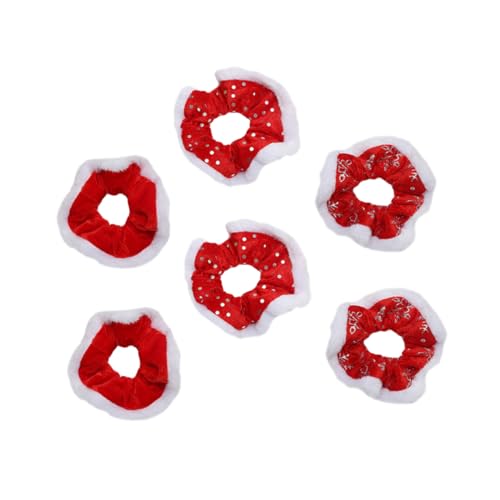 FRCOLOR 18stücke Weihnachts-haarreifen Für Mädchen Elastische Haargummis Mit Festlichem Design Geeignet Für Haartypen Als Für Festliche Anlässe von FRCOLOR