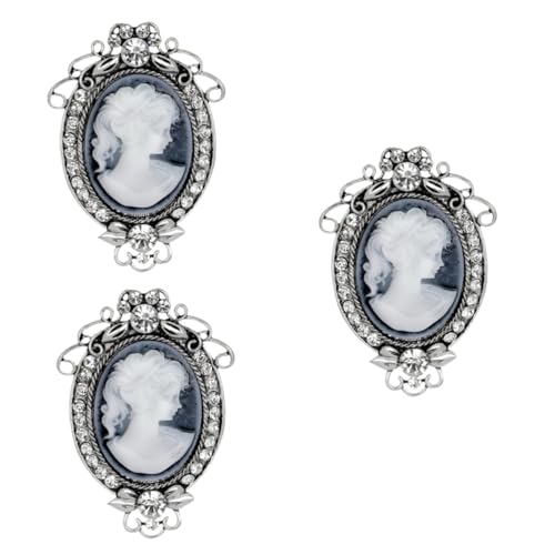 FRCOLOR 3 Stck. Kreative Brosche für Damen Vintage Anstecknadel im Eleganten Design zur Dekoration von Kleidung Taschen Schals Perfektes für Familie Freunde FRCOLOR 3 Stck. Kreative Brosche für Damen Vintage Anstecknadel im Eleganten Design zur Dekoration von Kleidung Taschen Schals Perfektes für Familie Freunde von FRCOLOR