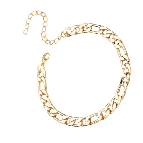 FRCOLOR 3 Stck. Punk Style Fußkettchen für Damen Goldene Fußkette für Strand Party Elegantes Fußschmuck Accessoire für an Freundinnen Familienangehörige von FRCOLOR