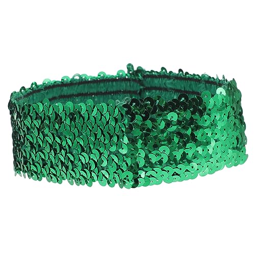 FRCOLOR 3 Stk Elastische Stirnbänder Für Mädchen Basketball-stirnband Haargummis Für Mädchen Rotes Stirnband Meerjungfrau Stirnband Pailletten-stirnbänder Für Mädchen Blitz Damen Schal von FRCOLOR