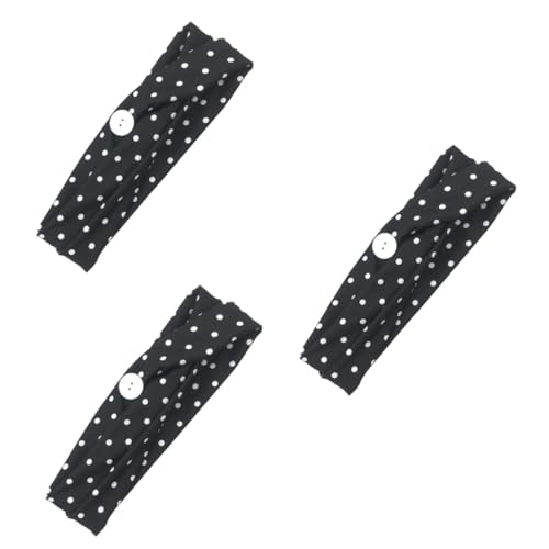 FRCOLOR 3 Stk Haarbänder Sport-Haar-Accessoires Herren-Stirnband Bandanas für Männer Stirnbänder für Männer Laufstirnbänder Haarband Sport breite Ausführung Schal Gesichtsmaske Haarschmuck von FRCOLOR