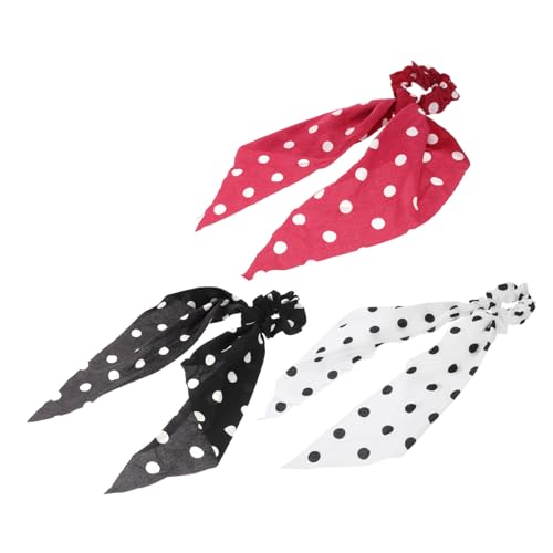 FRCOLOR Stilvolles Gewelltes Spitzes Haargummi 3-teiliges Stirnband Aus Schleife Für Frauen Und Mädchen Elastischer Pferdeschwanzhalter Haarseil Für Den Alltag FRCOLOR Stilvolles Gewelltes Spitzes Haargummi 3-teiliges Stirnband Aus Schleife Für Frauen Und Mädchen Elastischer Pferdeschwanzhalter Haarseil Für Den Alltag von FRCOLOR