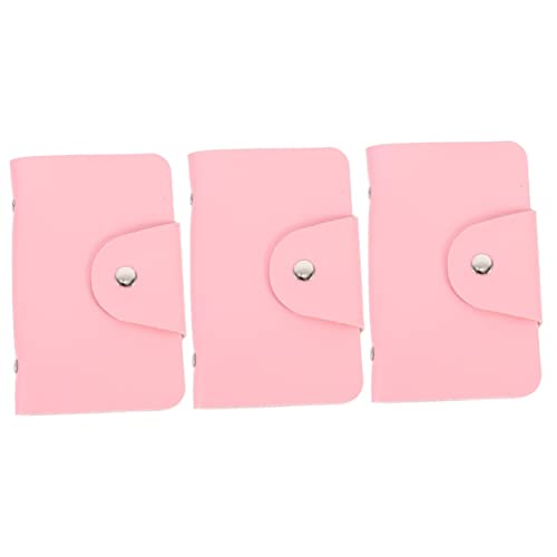 FRCOLOR 3 Stk Nailart-kartenhalter Tasche Für Nagelstempel Nagelstanzhalter Nagelschaberplattenetui Nagelplatten-organizer-tasche Tasche Für Nagelplattenhalter Leibwächter Pu Pflegetasche von FRCOLOR