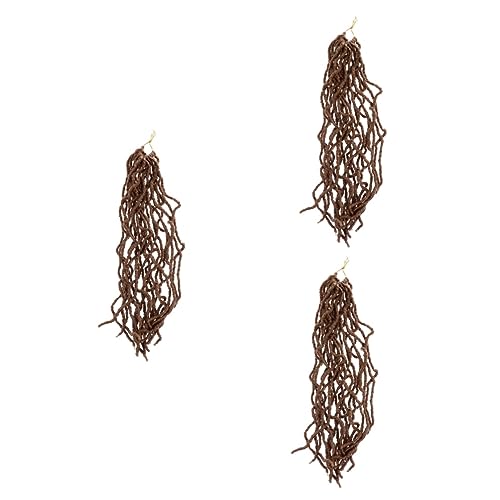 FRCOLOR 3 Stück 20 Dreadlocks Mit Verdrehter Perücke Häkelnadeln Für Haare Falsche Zöpfe Afrikanisches Häkelgeflecht Hochtemperaturdraht Gefälschter Zopf Frau Europäisch Und Amerikanisch FRCOLOR 3 Stück 20 Dreadlocks Mit Verdrehter Perücke Häkelnadeln Für Haare Falsche Zöpfe Afrikanisches Häkelgeflecht Hochtemperaturdraht Gefälschter Zopf Frau Europäisch Und Amerikanisch von FRCOLOR