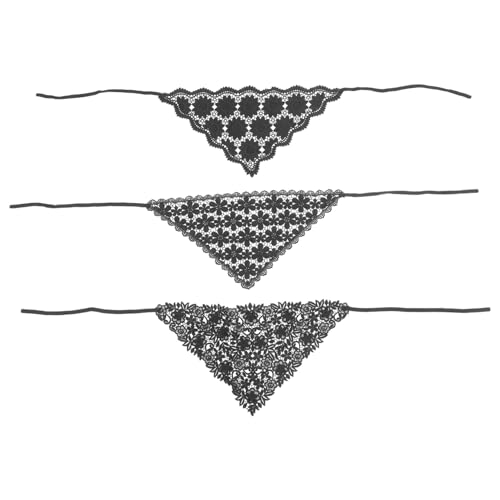 FRCOLOR 3stücke Damen Haar Tücher Blumen Stirnband Dreieck Kopf Tuch Hohl Haar Tücher FRCOLOR 3stücke Damen Haar Tücher Blumen Stirnband Dreieck Kopf Tuch Hohl Haar Tücher von FRCOLOR