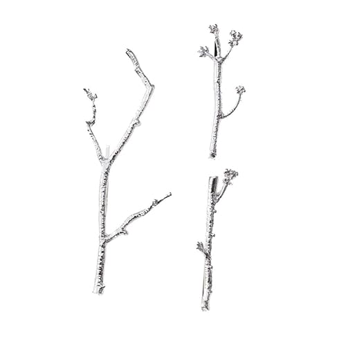 FRCOLOR 3stücke Damen Haarnadel Zweig Haarspange Haarschmuck Haar Accessoires Für Frauen Mädchen Leicht Und Einfach Zu Tragen Für Party Treffen Geburtstag von FRCOLOR