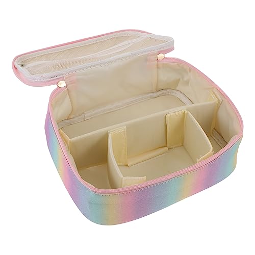 FRCOLOR 3 STK Make-up-Aufbewahrungstasche Wäschesack Schminktasche Mit Reißverschluss Makeup Tasche Make-up-Organizer-Tasche Kulturbeutel Für Die Reise Künstler Reisen Bilden Handtasche von FRCOLOR