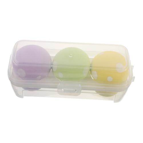 FRCOLOR 3 Stück Pilzpulver Make-up-schwämme Pilzschwamm Body Pulver Puff Make-up-puff Foundation-schwamm Foundation-make-up-schwamm Koreanisches Kissen Gesichtsschwämme Für Make-up Plastik von FRCOLOR