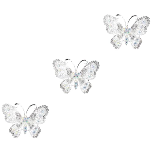 FRCOLOR 3 Stück Rhinestone Brosche für Hochzeiten Elegantes Kleidungsstück Zubehör Modischer Schmuck für Frauen Festliche Anlässe Besondere Gelegenheiten von FRCOLOR