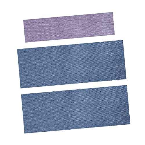 FRCOLOR 3 Stück Rückenschrubber Duschstreifen Tragbare Peeling Handtücher Aus Weichem Material Für Körperreinigung Und Massage Für Zuhause Und Reisen Verschiedene Farben von FRCOLOR