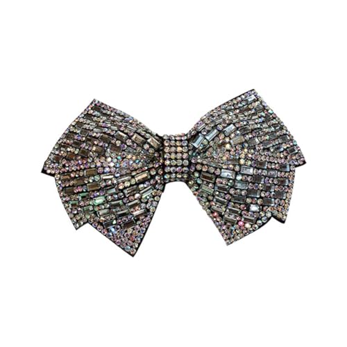 FRCOLOR 3st Strass Schmetterling Haarspange Haarschleifen Aus Strass Haarspangen Für Die Hochzeit Feder Haarspange Damenbögen Clipbögen Strass-haarnadel Jahrgang Mädchen Filz Ausgabekarte von FRCOLOR