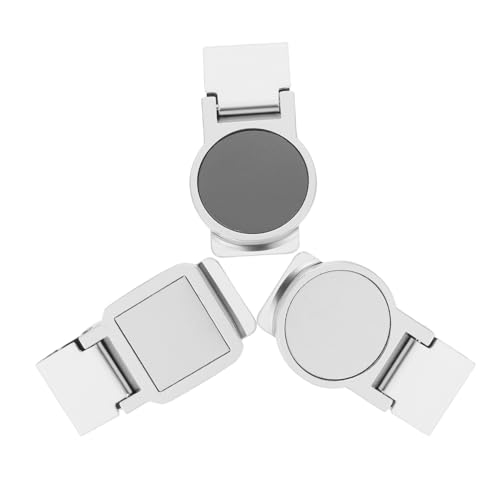 FRCOLOR 3 Stück Teiliges Edelstahl Geldclip mit Starkem Halt Kompakt und Rostfrei Praktische Portemonnaie Alternative für Bargeld Rechnungen und Kleine Büroklammern für Unterwegs und von FRCOLOR