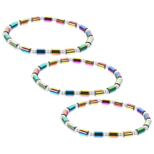 FRCOLOR 3stücke Magnetisches Fußkettchen Zarte Fußkettchen Armbänder Knöchel Zubehör Tragbare Fußkette Magnetische Knöchelarmband von FRCOLOR