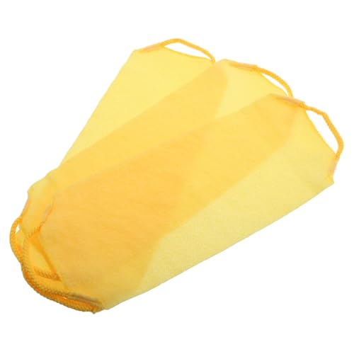 FRCOLOR 3 Teiliges Badetuch Handtücher Rücken Reibetuch Rückenpeeling Peeling Waschlappen Peeling Rückenschrubber Damen Peeling Schrubber Körperpeeling Handtuch Nylon Polyester von FRCOLOR
