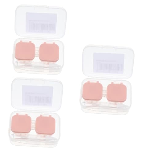 FRCOLOR 3 Teiliges Brillenetui Reiseset Aufbewahrung Für Brillengläser Tragbar Brillenetui Augenetui Brillenetui Spiegeletui Halter Brillenetui Brillenaufbewahrung Organizer von FRCOLOR