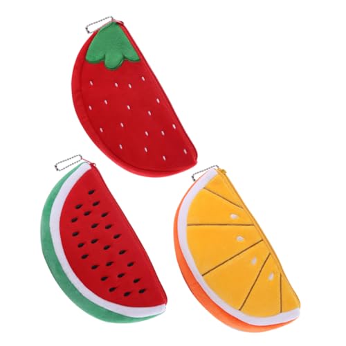 FRCOLOR 3stücke Münzgeldbeutel Obst-Form Cartoon-Stil Kleine Damen-geldbörse Mit Reißverschluss Schlüssel-Geldbeutel Für Münzhalter Kleinigkeiten FRCOLOR 3stücke Münzgeldbeutel Obst-Form Cartoon-Stil Kleine Damen-geldbörse Mit Reißverschluss Schlüssel-Geldbeutel Für Münzhalter Kleinigkeiten von FRCOLOR