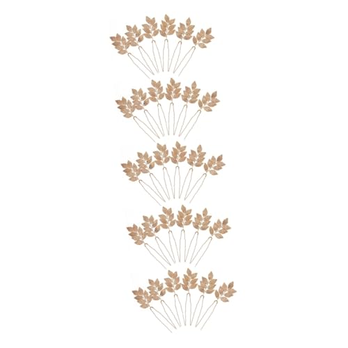 FRCOLOR 30 Stk Blattstecklinge Hochzeitsstirnbänder für Frauen Haarnadel für Damen Haarschmuck Haarnadeln graceling Stirnband Hochzeitshaarschmuck für Bräute Blatthaarnadel Hochzeitskleid von FRCOLOR