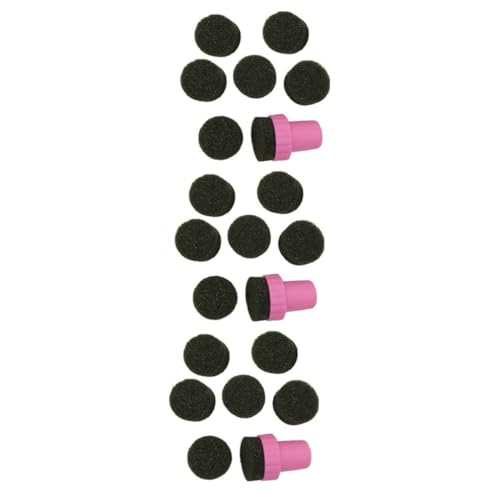 FRCOLOR 30 Stk Nageldichtung Nailart-schwamm Nagelkunst Stempeln Nagellack Stempel 3d-stempel-nagelkunst Nagel Stempel Nagelschwämme Stift Maniküre-dekorationsset Nagelstempel Maniküre-kit von FRCOLOR