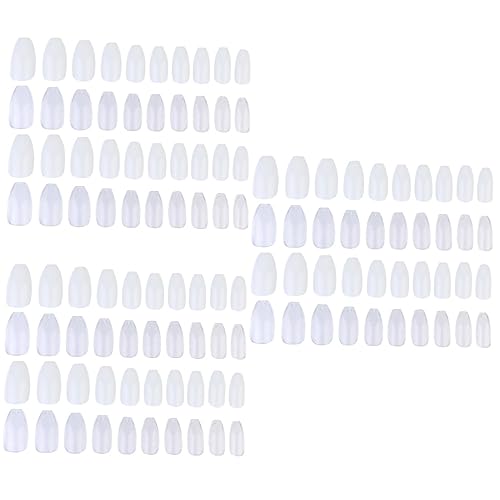 FRCOLOR 3000 Stk Falsche Fingernägel Schönheitsnagelabdeckung Für Salon Nagelwerkzeug Gefälschte Nagelspitzen -sticker-patch Maniküre-werkzeuge Keine Spur von FRCOLOR