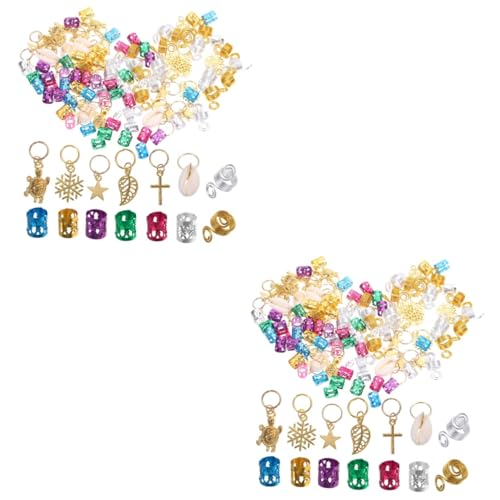 FRCOLOR 300stücke Dreadlock Zubehör Bunte Haar Schmuck Accessoires Für Zöpfe Und Dreads Vielseitig Einsetzbar Für Festivals Und Partys von FRCOLOR
